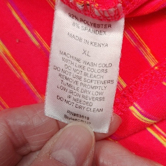 RBX women's XL neon top - Picture 6 of 10